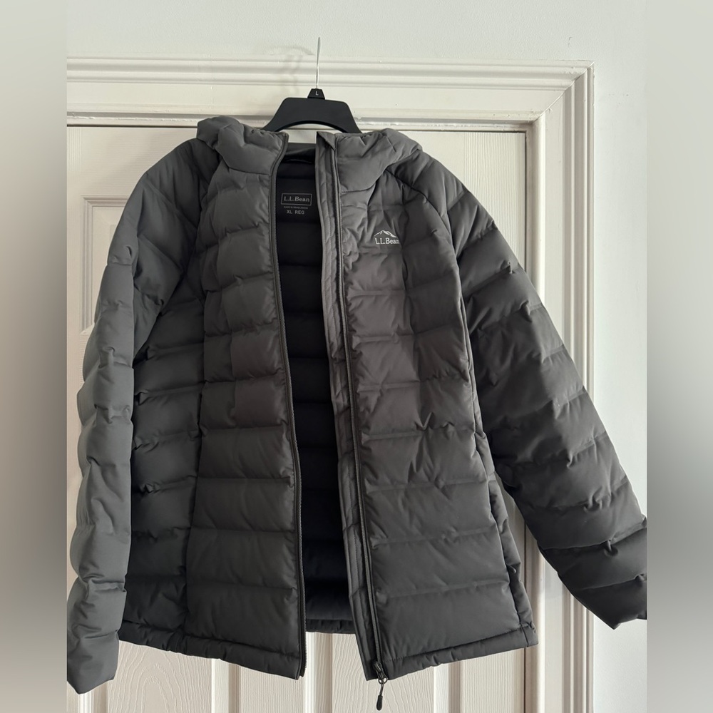 Charcoal Grey LL Bean Coat